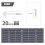 100Pcs 20mm Nails for Wood 2
