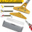 MAIXINNEW Wall Scraper Tool Cleaning Set Wall Stripper Tool 4