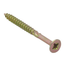 Spectre Advanced Multi-purpose Woodscrews | 4.0 x 60mm | Zinc Yellow Passivated | Box 200