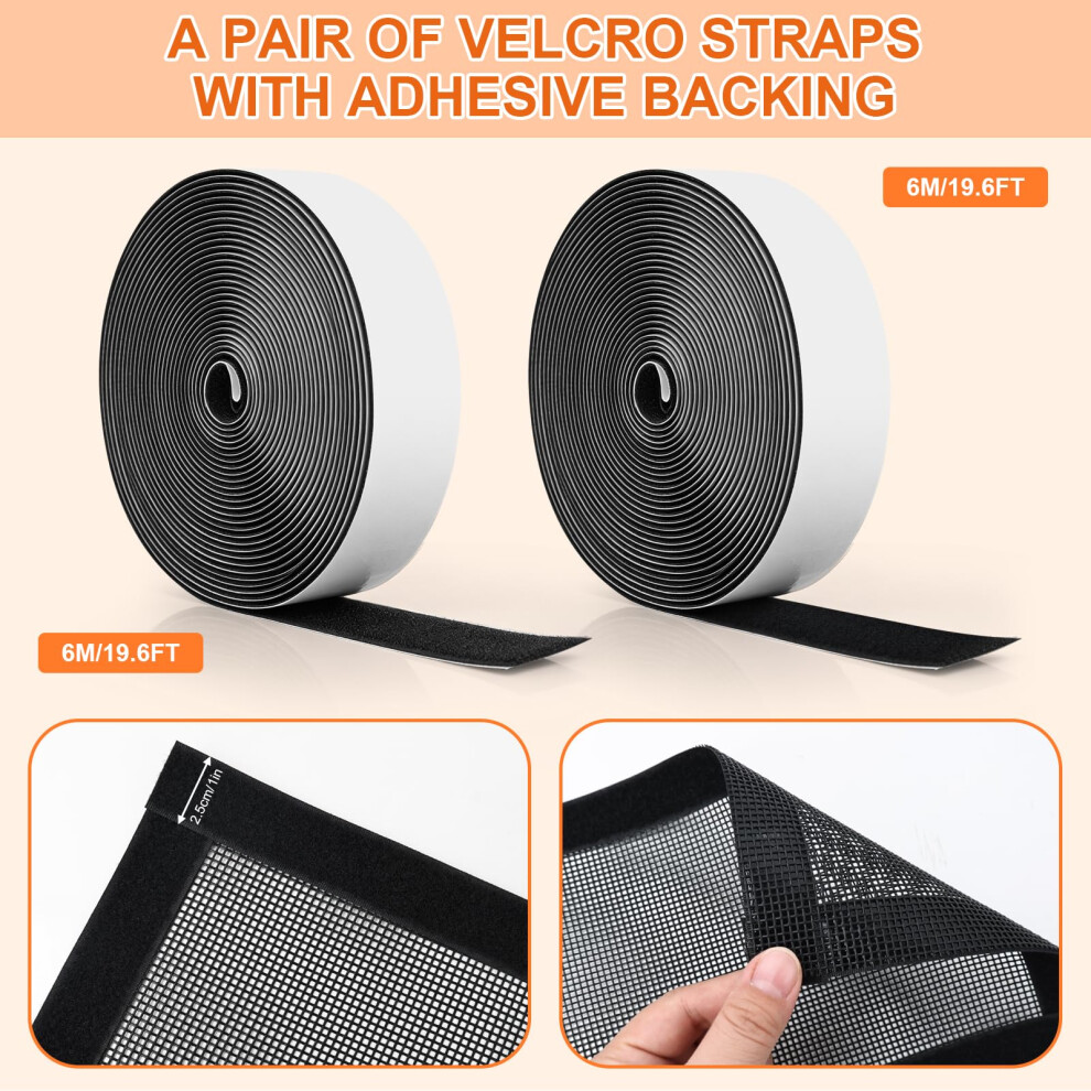 Belicoo Cat Window Guard 100X150cm, Thickened Self-Adhesive Window Fly Screen, Adjustable Diy Window Mesh Net For Cats With Brush/Scissors/Stapler/St 5009294322664