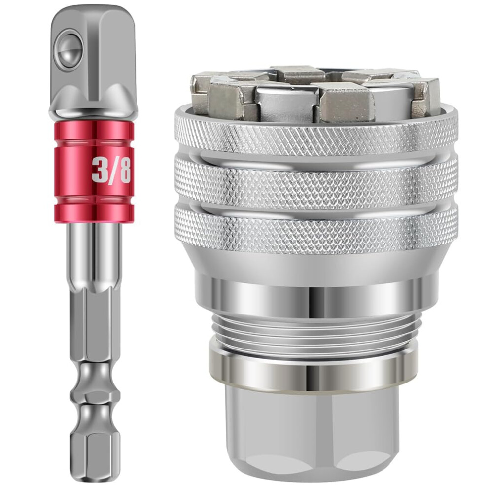 Constprog Universal Adjustable Socket Wrench For Standard Metric 10-19Mm Multi-Function Maintenance Tool 5006058222642