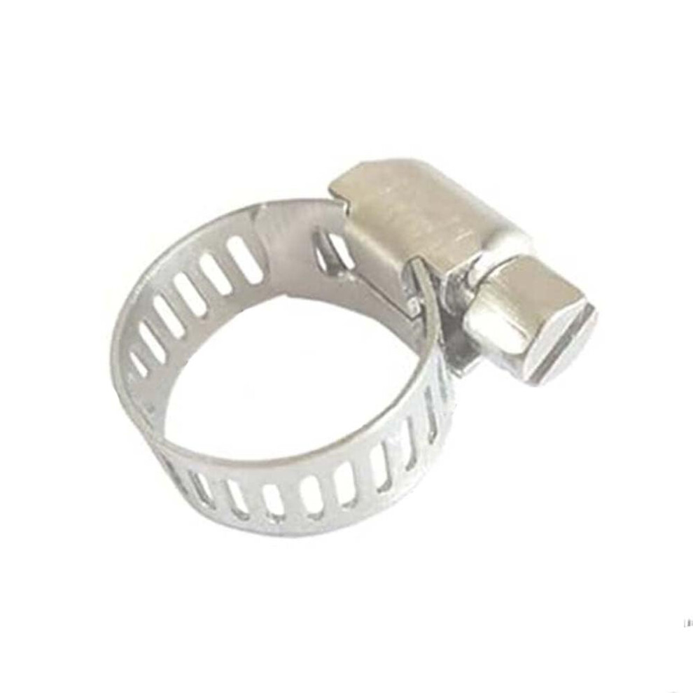 10Pcs Hose Clips 21-38Mm Jubilee Clips Adjustable 304 Stainless Steel Hose Clamps Worm Drive Pipes Hose Clamps Clips 5009822348111