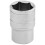 Draper Draper Expert 1/2" 19mm Square Drive Socket | 6 Point Hex Socket | Chrome Vanadium Steel Wrench Accessory | 16609 1