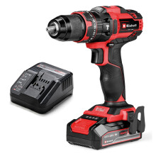 Einhell Cordless Impact Drill Driver with Battery and Charger 18V Power X-Change, 44Nm, 3-in-1 Combi Drill, Hammer Drill and Screwdriver, Battery Pow