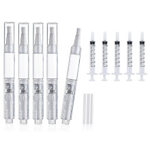 SHCHME 10PCS Touch Up Pen, Paint Touch Up Pen Refillable for Walls, 3ml Transparent Tube with Burshes for Drywall Furniture Repairs (10PCS)