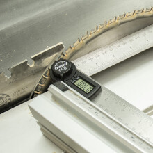 Trend 7 inch Stainless Steel Digital Angle Finder Ruler, Precise Internal & External Measurements, DAR/200, Silver