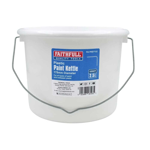 Faithfull Faithfull PKETTLE 2.5L Paint Kettle Plastic