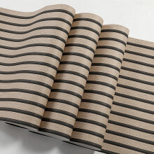 Trafagala 53 * 950cm Wood Slats Wallpaper Natural Wooden Slats Panelled Wallpaper Roll Wooden Slat Wallpapers Wood Effect Modern Realism Contemporary