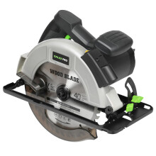GALAX PRO 1400W Laser Circular Saw, 2Pcs 185mm Saw Blade,6000RPM Speed Electric Saws, Adjustable Cutting Angle 0-45 & Depth (62mm at 90/48mm at