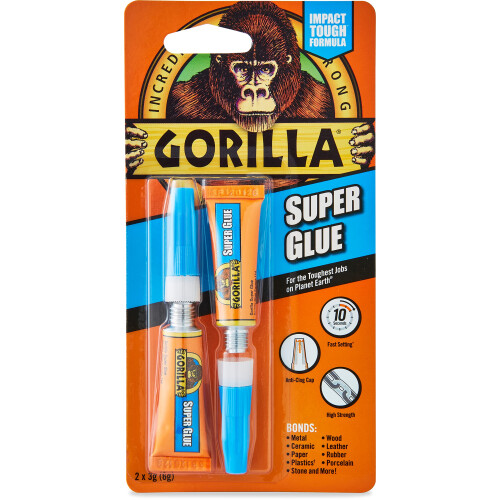 Gorilla Gorilla Super Glue 3g (Pack of 2)