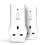 Status STATUS Remote Control Socket | White Remote Control Plug UK | Pack of 2 | SREMSOC2PK3 1