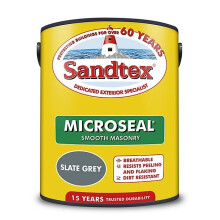 Sandtex Smooth Masonry Paint 2.5l Slate Grey