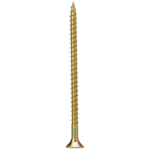 Forgefix ForgeFix Multi-Purpose Single Thread Screws | 5.0 x 75mm | Zinc Yellow Passivated | Box 100 1