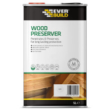 Everbuild Wood Preserver – Interior And Exterior Use – Low Odour – Quick Drying