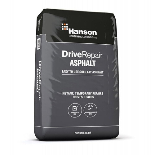 Black Bitumen Macadam (Tarmac) 25 Litre Bag