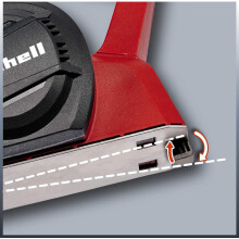 Einhell Electric Planer 750W, Up to 2mm Chip Depth, Aluminium Soleplate, Parallel Stop, Fold Depth Stop, Wood Plane for Doors and Woodworking Include