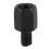 12 Motorcycle Mirror Adapters, Converts 8mm to 10mm, Black 8