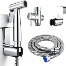 Handheld Toilet Bidet Sprayer Kit, Stainless Steel Bathroom Bidet Sprayer