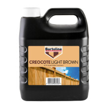Bartoline Creocote Oil Based Wood Treatment - Light 4L