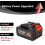 21V Lithium Battery  40 Ah Replacement Battery with Led Indicator Comp 1
