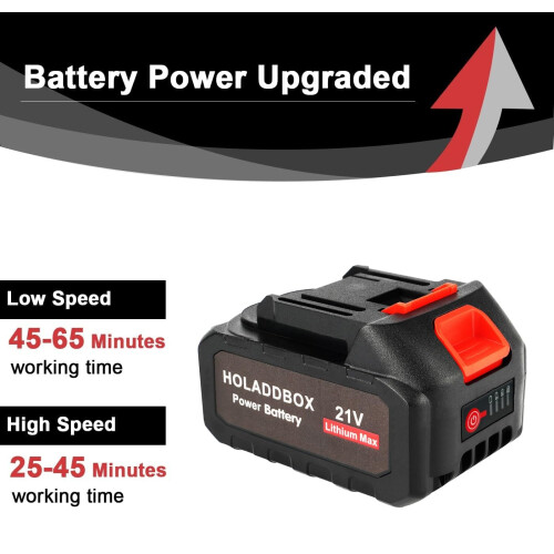21V Lithium Battery  40 Ah Replacement Battery with Led Indicator Comp