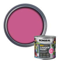 Ronseal RSLGPPJ250 GPPJ250 Garden Paint Pink Jasmine 250ml, 250 ml