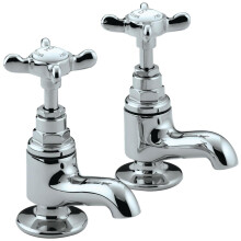 Bristan N VAN C CD 1901 Vanity Basin Pillar Taps - Chrome