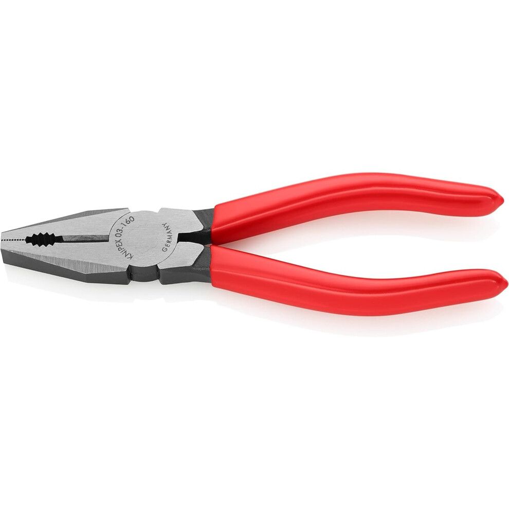 Knipex Combination Pliers With Plastic Coating 160 Mm, 03 01 160