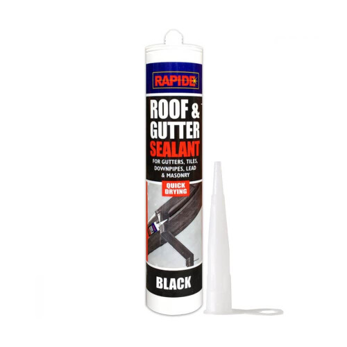Rapide Roof & Gutter Sealant Black
