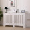 AVC Designs Extra Large Radiator Cover Modern Design Vertical Slats White… 4