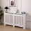 AVC Designs Extra Large Radiator Cover Modern Design Vertical Slats White… 3