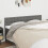 VidaXL vidaXL Kopfteile Dunkelgrau 200x5x78/88 cm Stoff 1