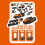 WORX WORX WX3701 PowerShare 20V Cordless Combi Hammer Drill Kit with 2 Batt 1