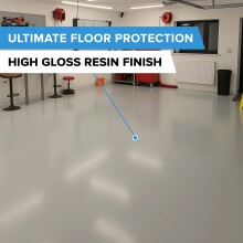 Resincoat Epoxy Garage Floor Paint – 2Part Resin Coating for Concrete