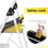 KINGRACK 4-Step Folding Ladder,330LBS Step Stool,Safety Lock,Wide Non-Slip Pedal 3