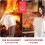Flintronic 4PCS Fire Blanket, 1m X 1m Emergency Fire Blanket for Kitchen 6
