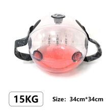 Bolsa de Agua Blanda y Segura para Entrenamiento Deportivo, Levantamiento de Pesas, Transparente, Ajustable, Multiusos, para Fitness.