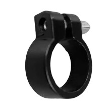 Suporte de Prato com Trava de Memória, Braçadeira de Tambor Multifuncional para Peças de Percussão de Instrumento Musical Preto