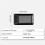 Visor de Bicicleta Elétrica KT LCD7U KT-LCD7U Computador com Display LCD e Interface USB Conector À Prova D'Água 5