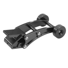 Para Actualizaciones 1/14 MJX Go 14210 14209 H14BM Barra con Ruedas de Metal Ajustable para Coche RC Sin Escobillas de Alta Velocidad Negro