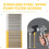 20Pcs Airless SprayGun Filter, Airless Spray Tool Filter Set 60 and 100 Mesh Universal Airless Spray Filter Screen 3