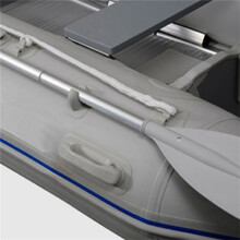 Rubberboothandvat Kunststof Kajaks Opblaasbare Boothandvatten Draagbare Handgrepen Vissersboot Rubberbootaccessoire Grijs