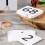 100Pcs Table Numbers 1-100,Plastic Table Numbers, Double Sided Table Number Cards for Wedding Reception Restaurant Table 3