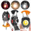 (Blue) Cobs Keychain Light Multi-Function Mini LED Flashlight Emergency Light with Bottle Opener for Outoor Hiking 3