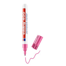 (Pink) Permanent Marker 1.00mm Fine Bullet Tip Quick-Drying & Smudge-Proof for All Surfaces Plastic Wood Metal Glass