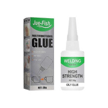 (1Pcs, 30g) Welding High Strength Oily Glue - Universal Superglue Mighty Instant Glue for Resin Ceramic Metal Glass