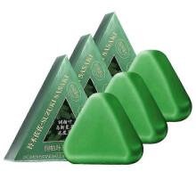 (3pcs) Orchidaceae Usman Grass Shampoo 120g Handmade Soap Hair Nourishing, Hair Oil Control, Refreshing, Fluffy and Soothing Hair Follicles