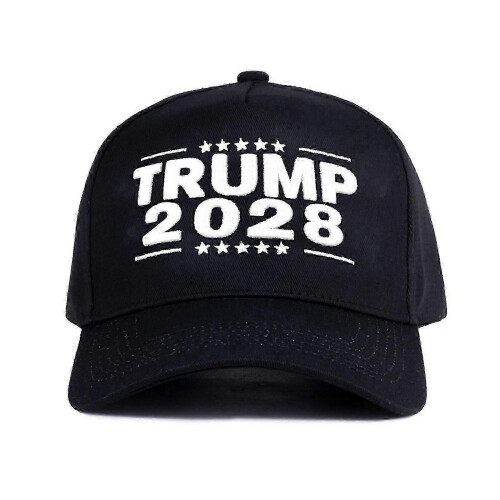 (Black) Trump 2028 Embroidered Baseball Cap