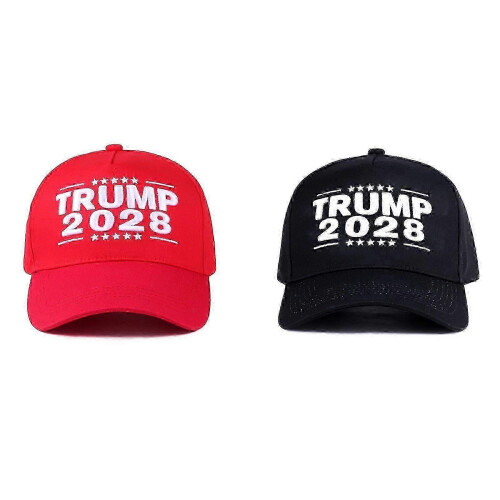 (Black) Trump 2028 Embroidered Baseball Cap 2