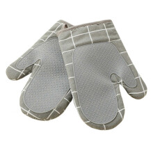(Grey) Heavy Duty Silicone Pot Holder Anti-Scald Non-Slip Kitchen Pot Holders, for Everyday Cooking